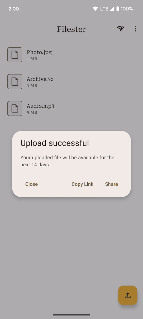 Filester screenshot