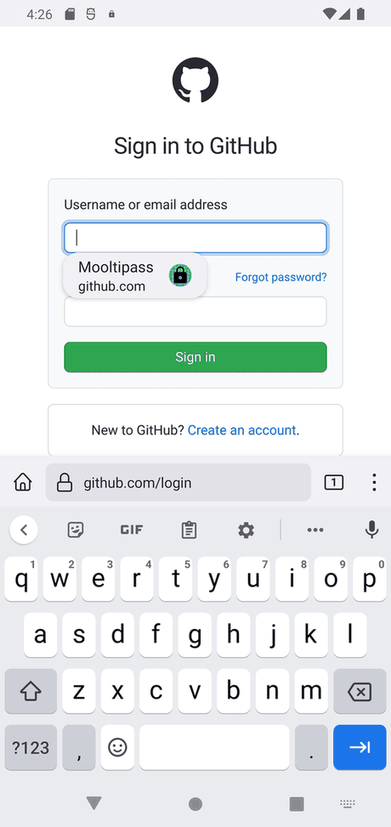 Mooltifill screenshot