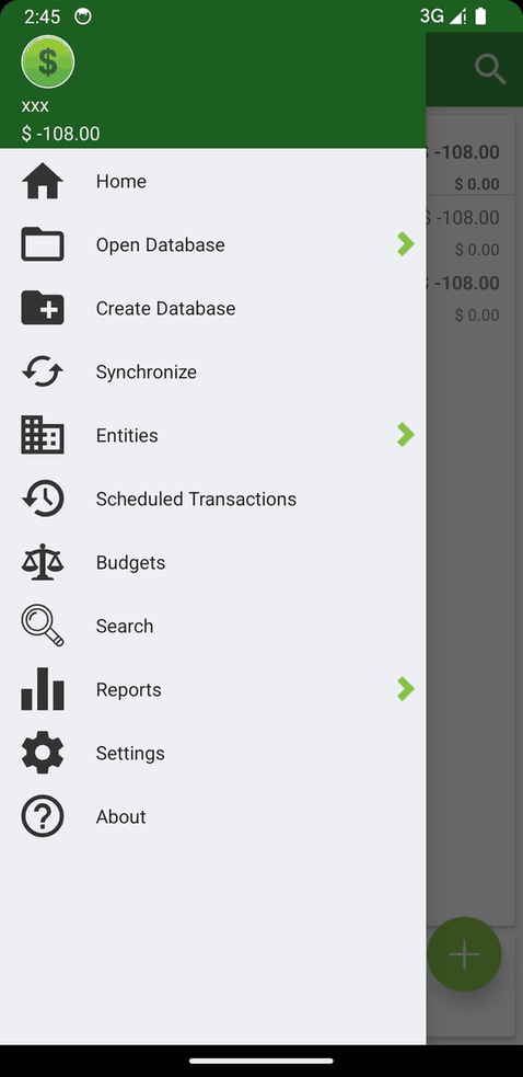 Money Manager Ex screenshot