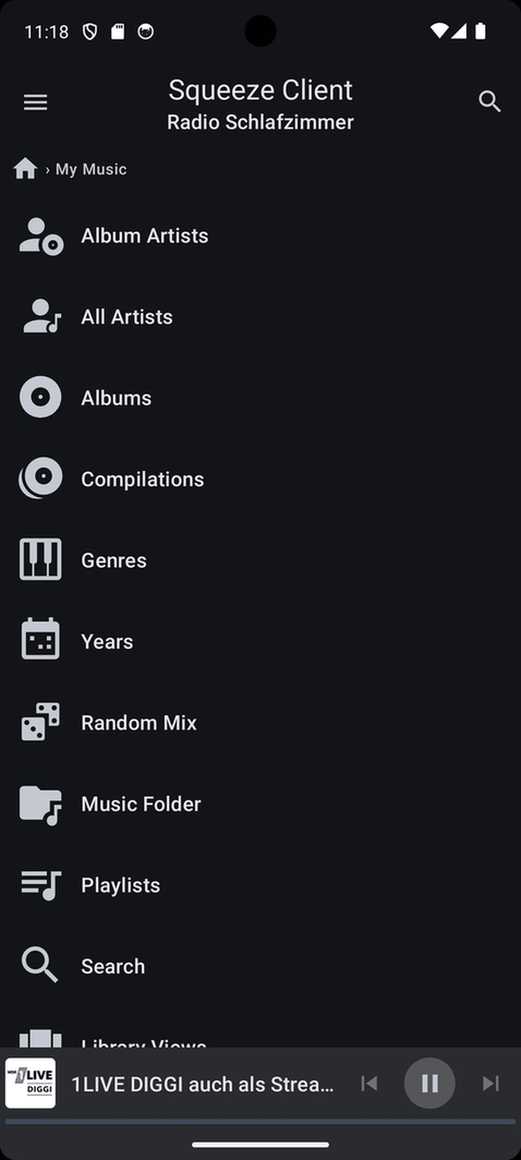 Squeeze Client screenshot