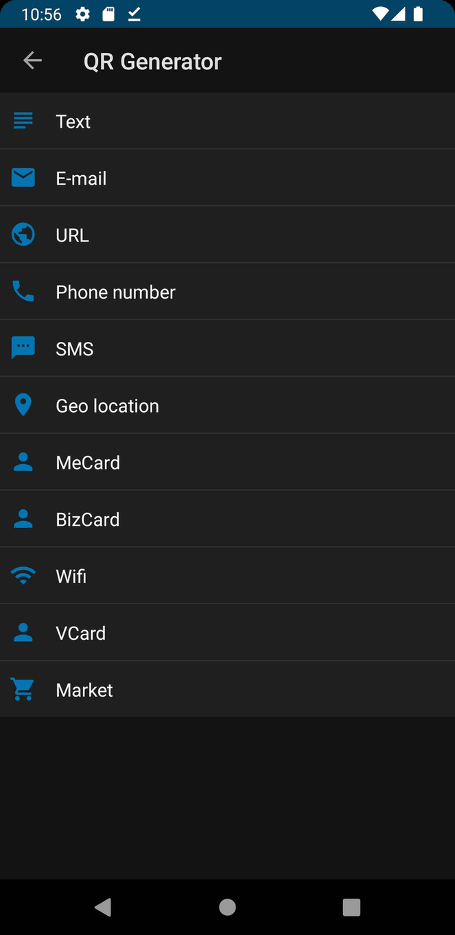 QR Scanner (PFA) screenshot