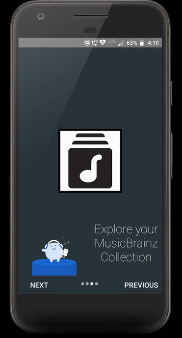 MusicBrainz screenshot
