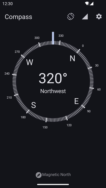Compass screenshot
