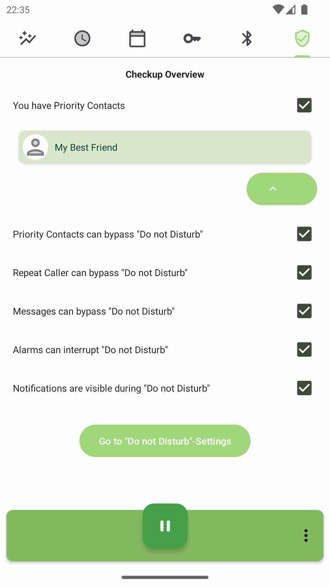 Timed Silence screenshot