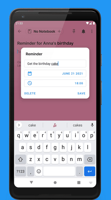 Quillpad screenshot