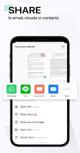 CamScanner screenshot