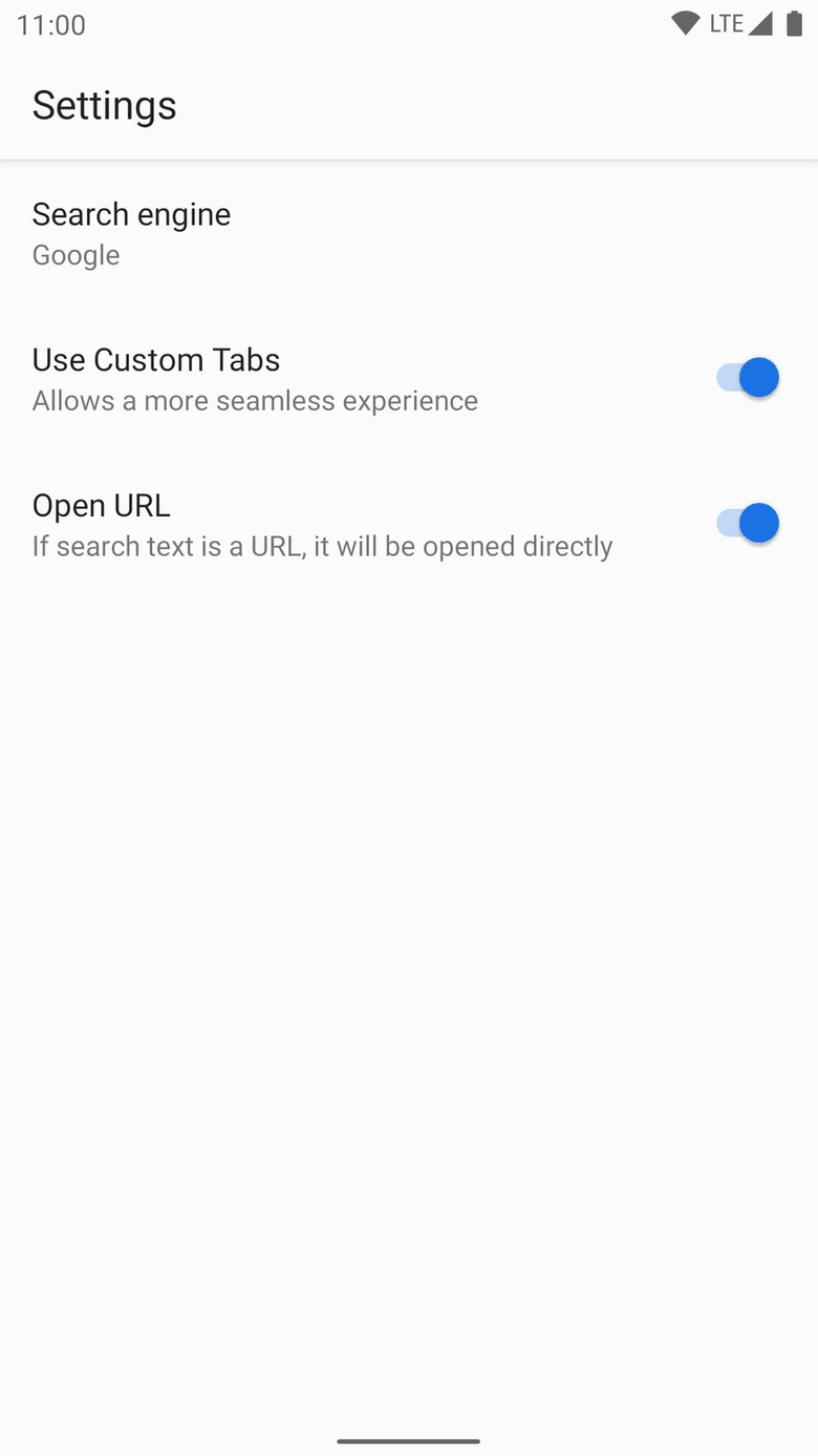 Select Text to Search screenshot