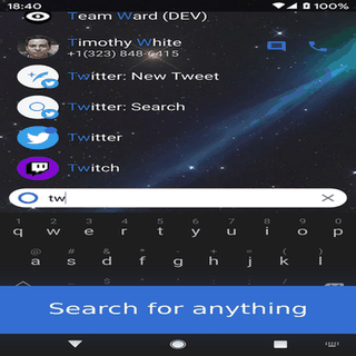 KISS Launcher screenshot