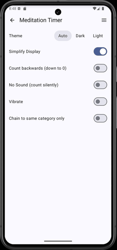 Meditation Timer screenshot