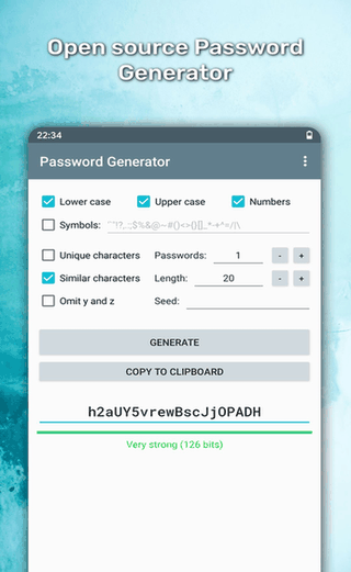Password Generator screenshot