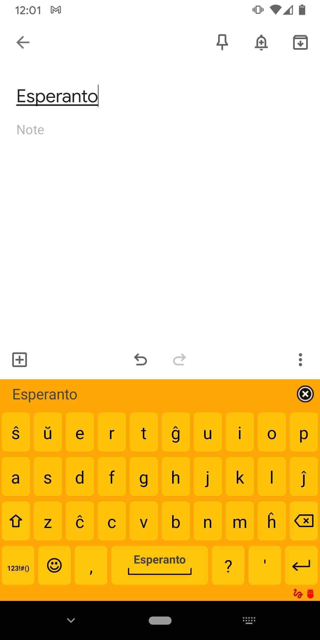 French for AnySoftKeyboard screenshot