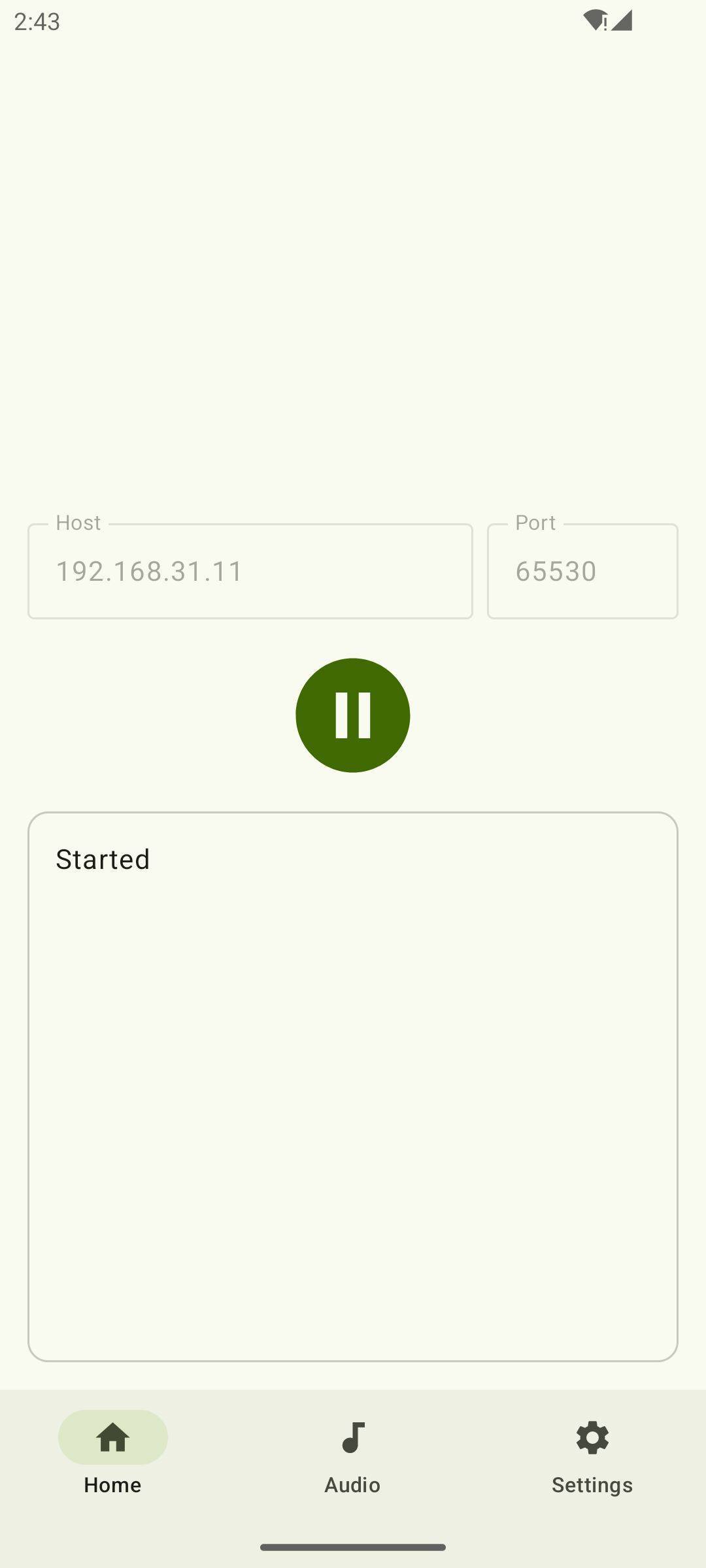 Audio Share screenshot
