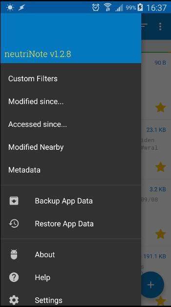 neutriNote CE screenshot