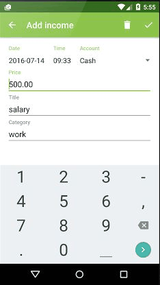 Money Tracker screenshot