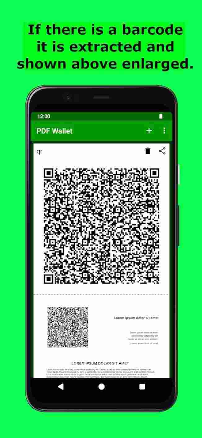 PDF Wallet screenshot