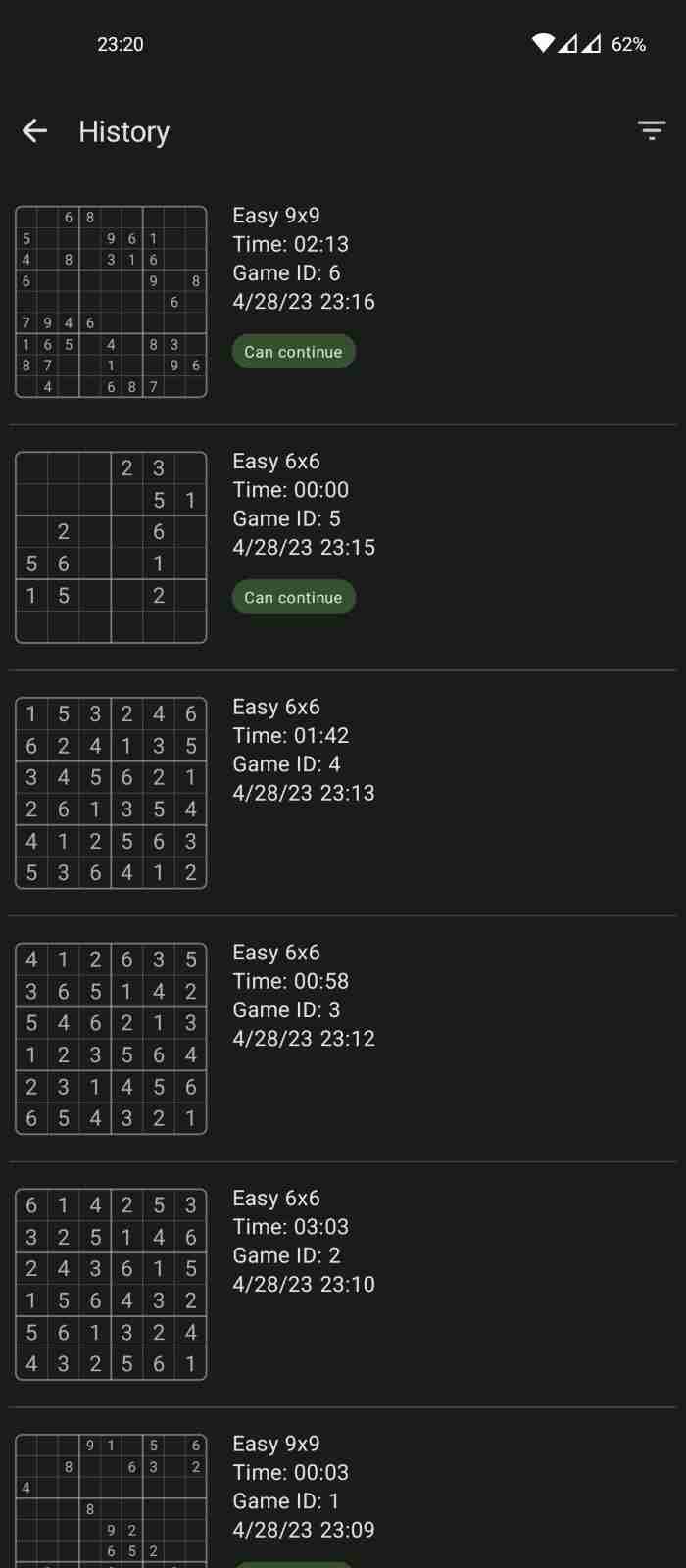 LibreSudoku screenshot