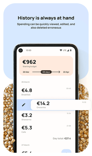 Buckwheat: Budget manager screenshot
