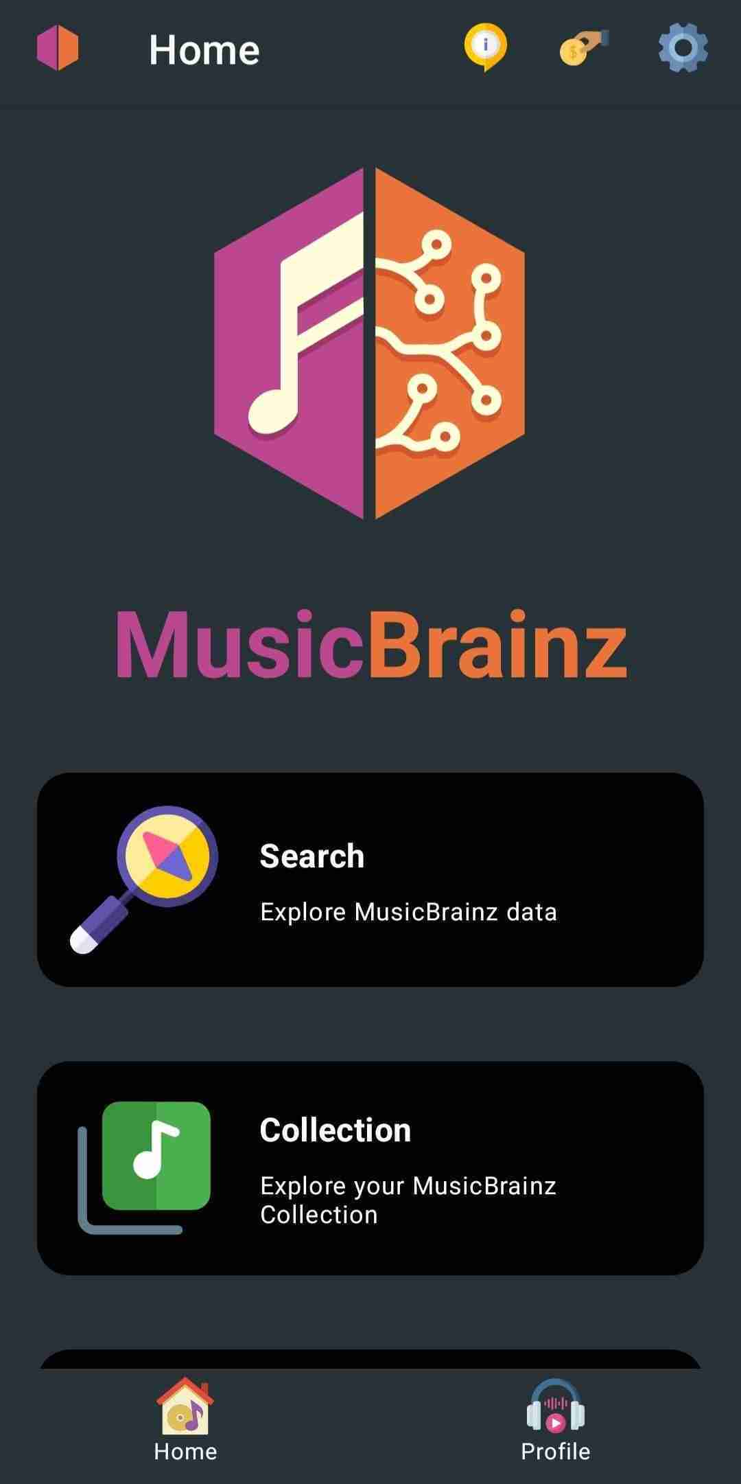 MusicBrainz screenshot