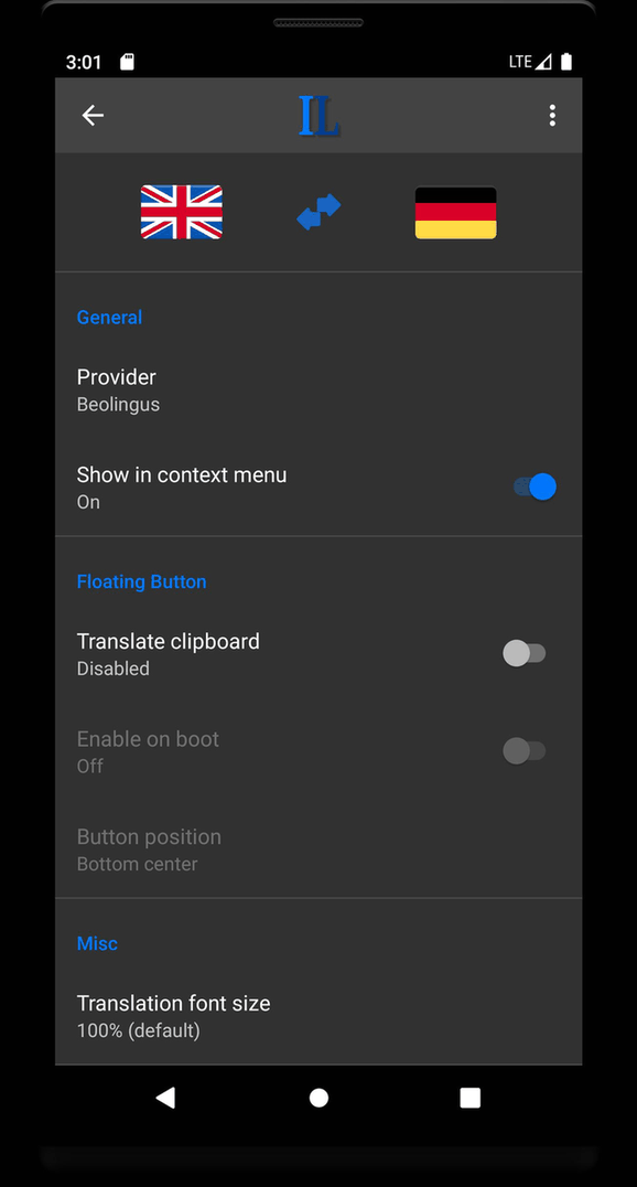 InstaLate screenshot