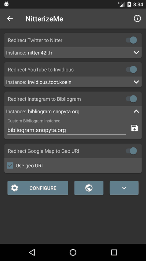 UntrackMe Lite screenshot