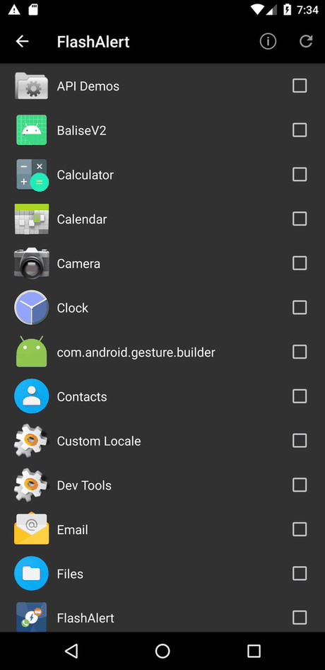 Flash Alert screenshot