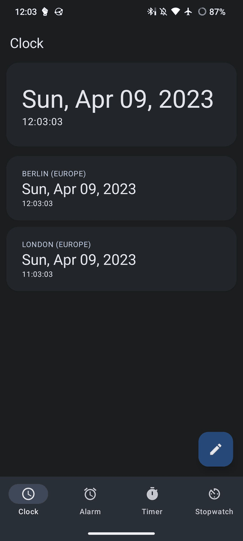Clock You screenshot