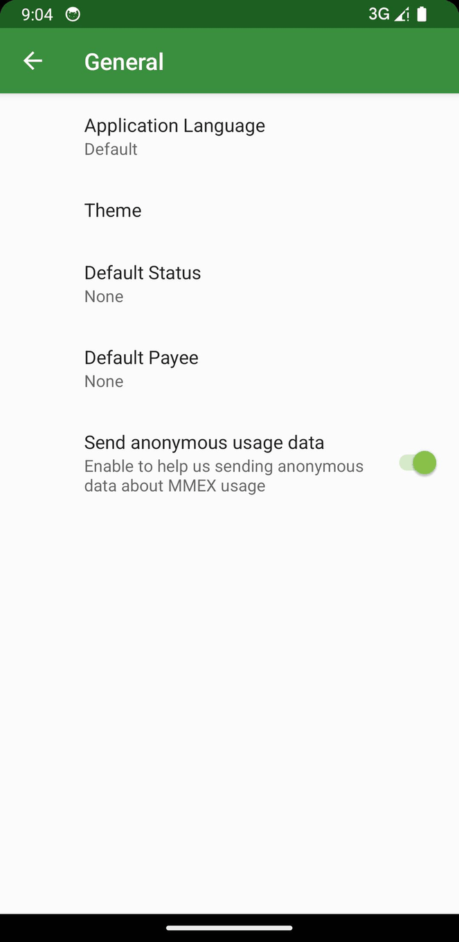 Money Manager Ex screenshot
