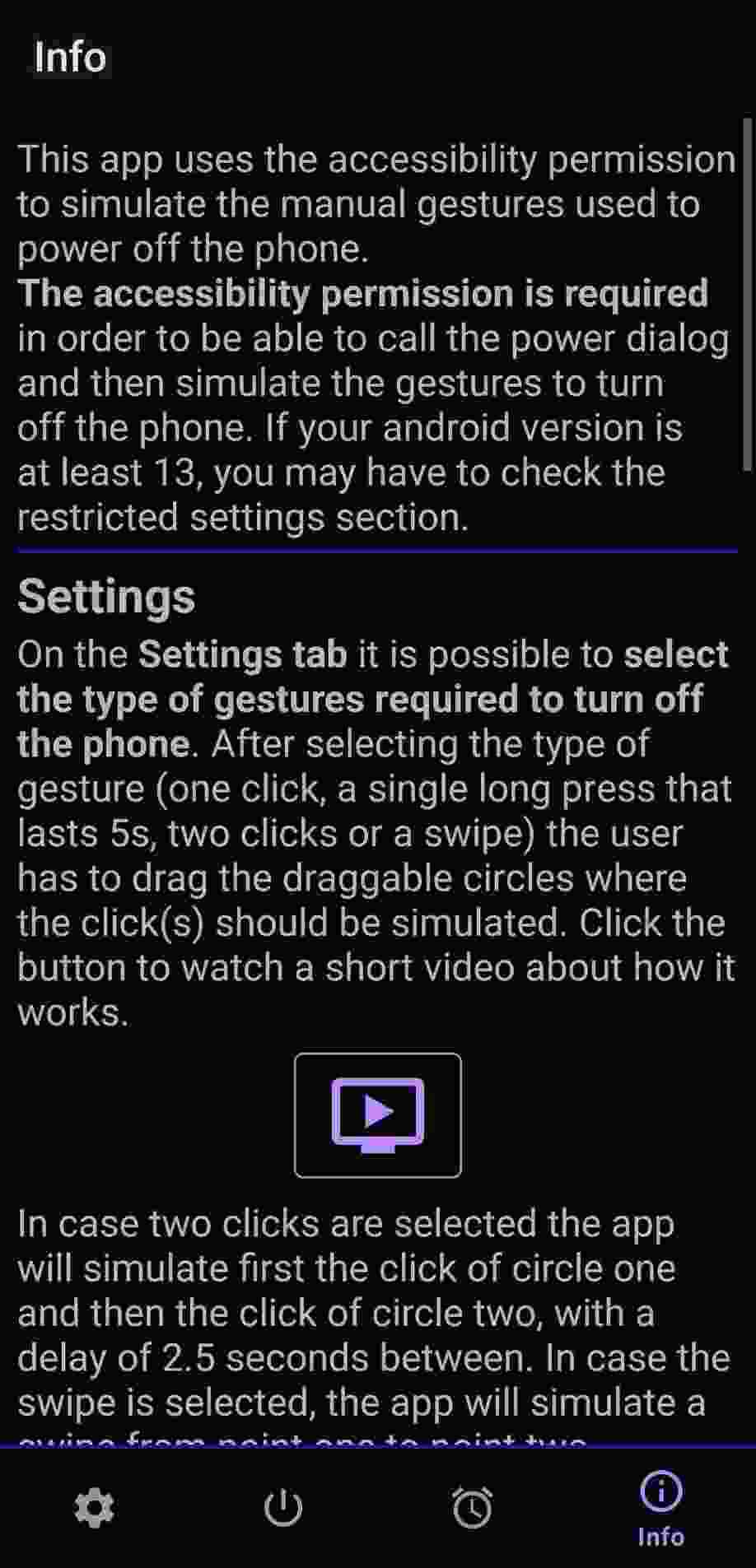 Timed Shutdown [No Root] screenshot