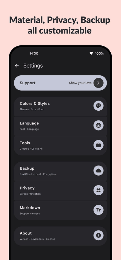 Easy Notes screenshot