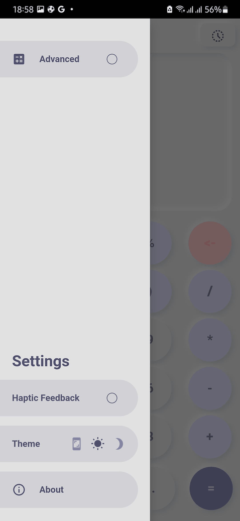 Calculator screenshot
