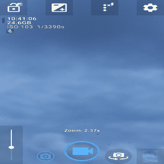 OpenCamera Sensors screenshot
