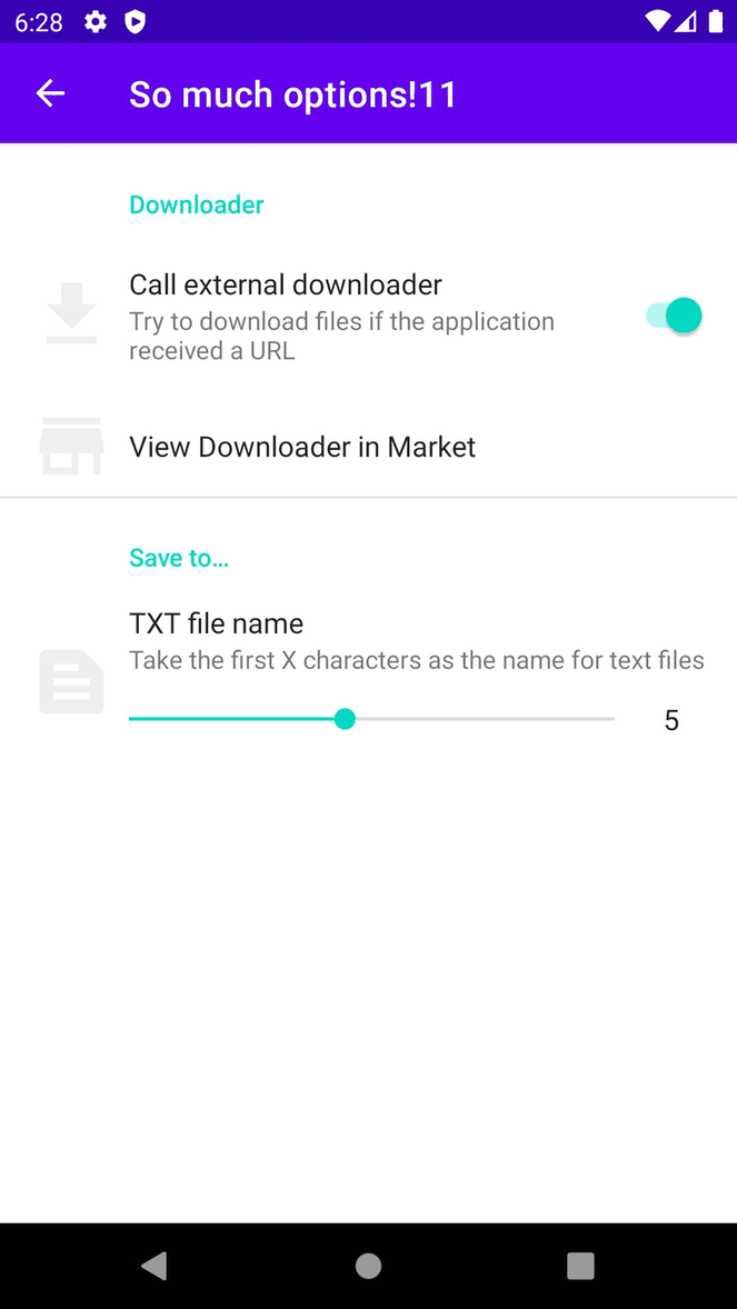 SaveTo… screenshot