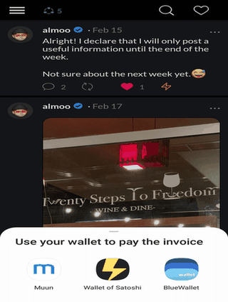 Lightning Address to Invoice screenshot