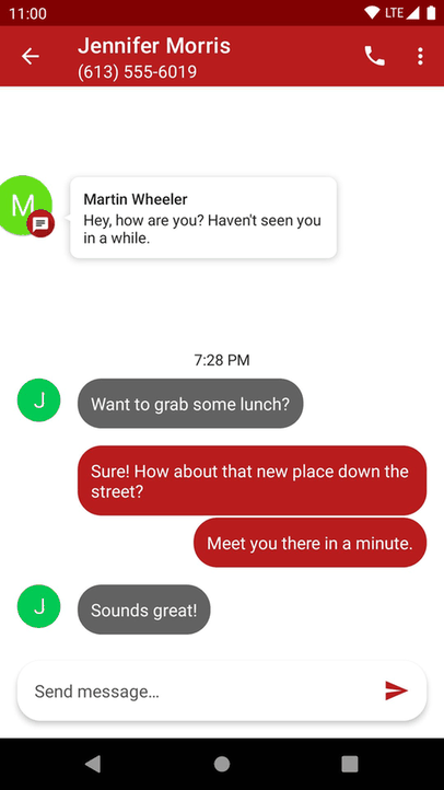 VoIP.ms SMS screenshot