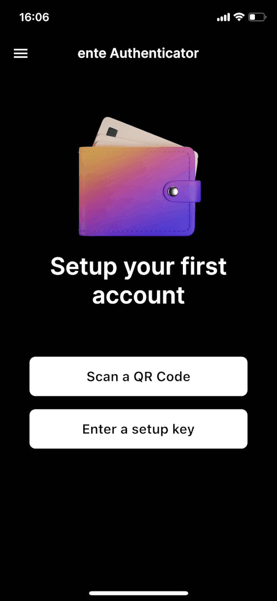 Ente Auth screenshot