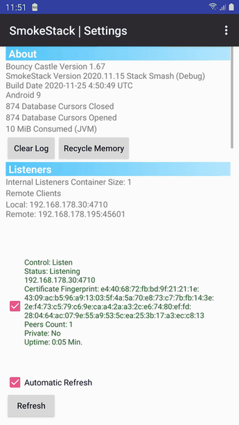SmokeStack screenshot
