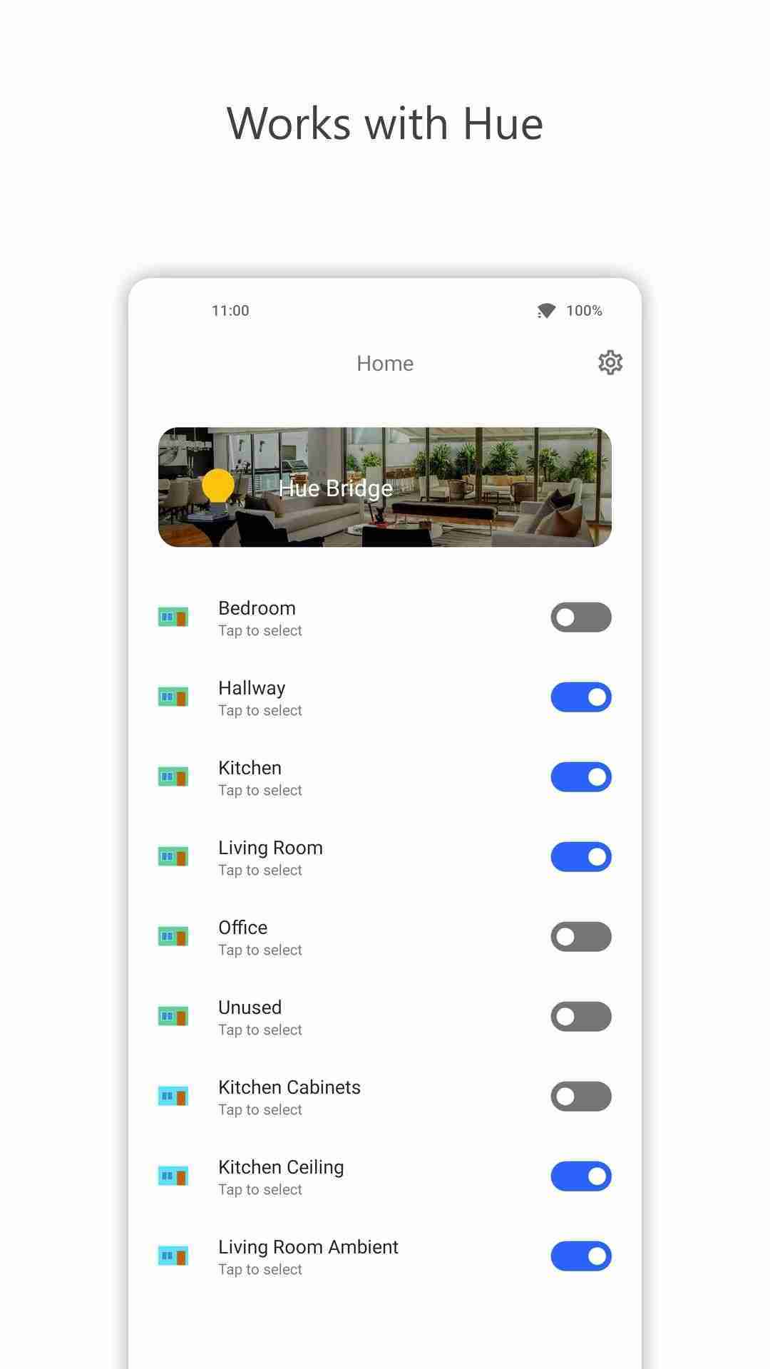 Home App screenshot