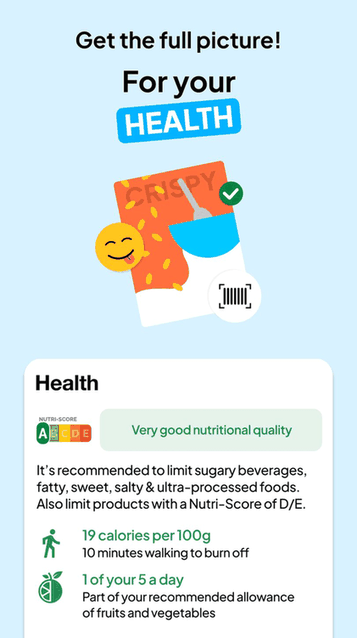 Open Food Facts screenshot