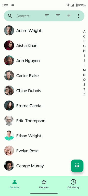 Fossify Phone screenshot