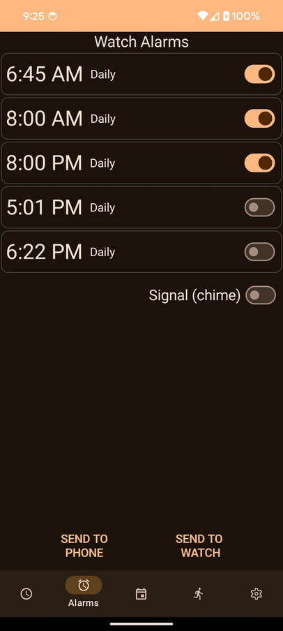 Casio G-Shock Smart Sync screenshot