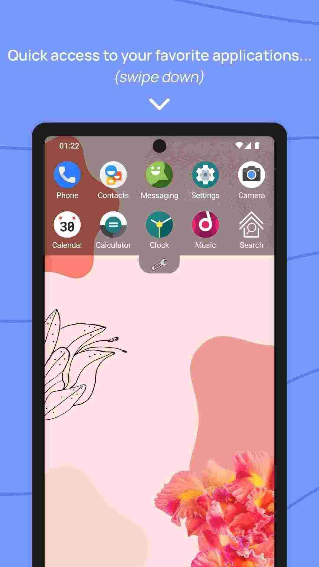 Discreet Launcher screenshot
