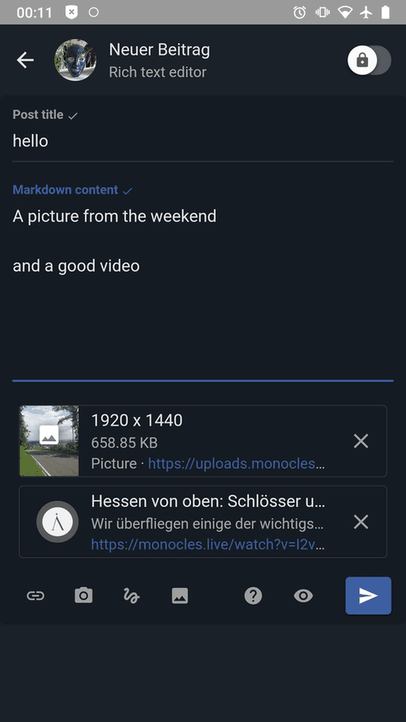 monocles social screenshot