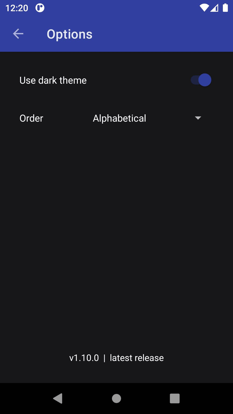 ShoppingList screenshot