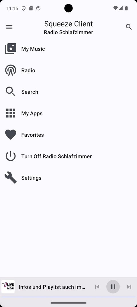 Squeeze Client screenshot