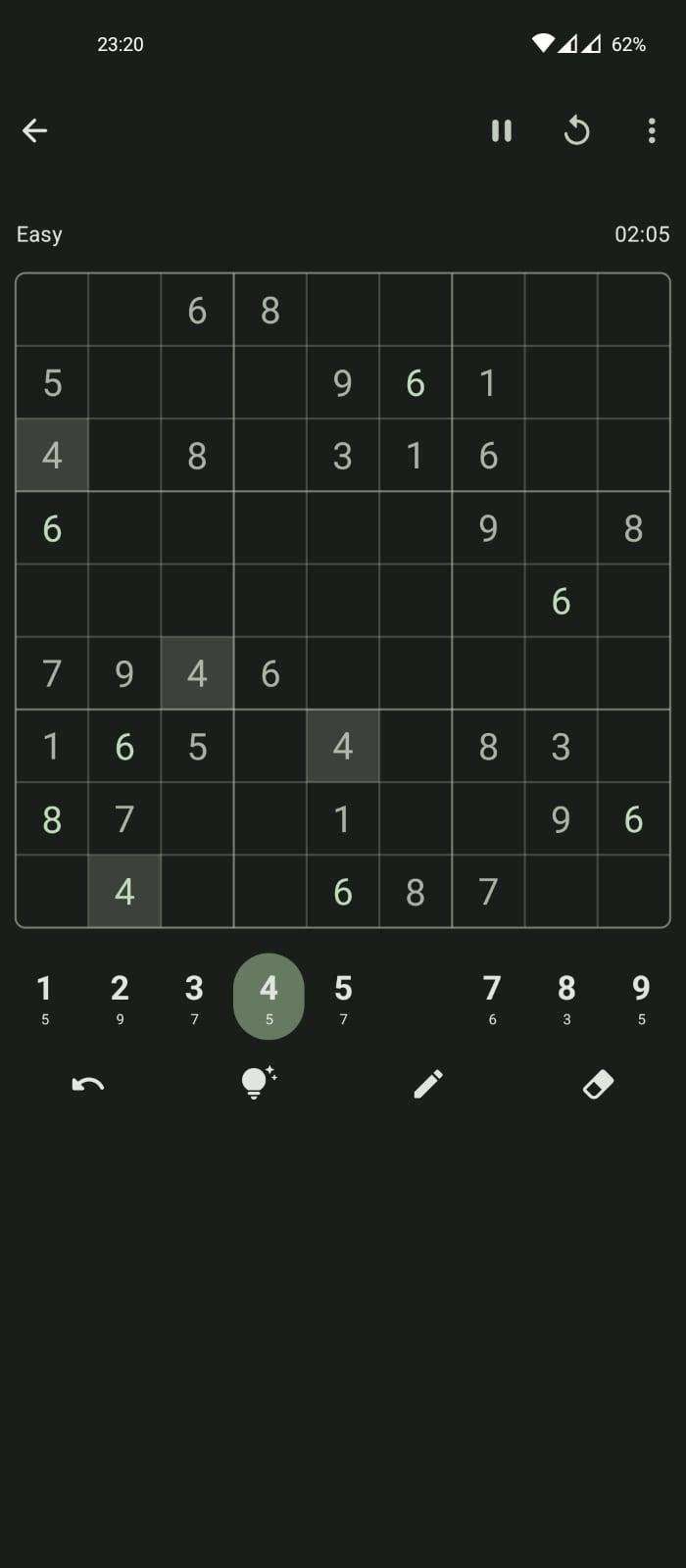 LibreSudoku screenshot