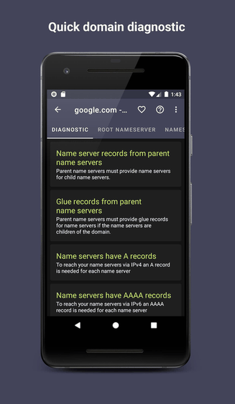 DNS Hero screenshot