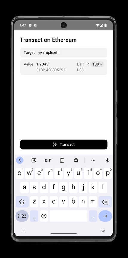 Brume Wallet screenshot