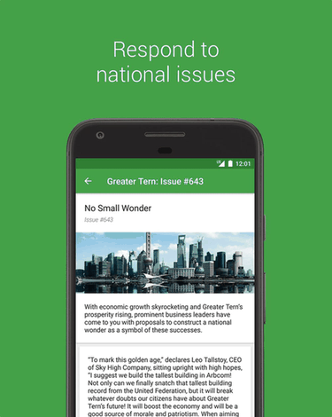 Stately for NationStates screenshot