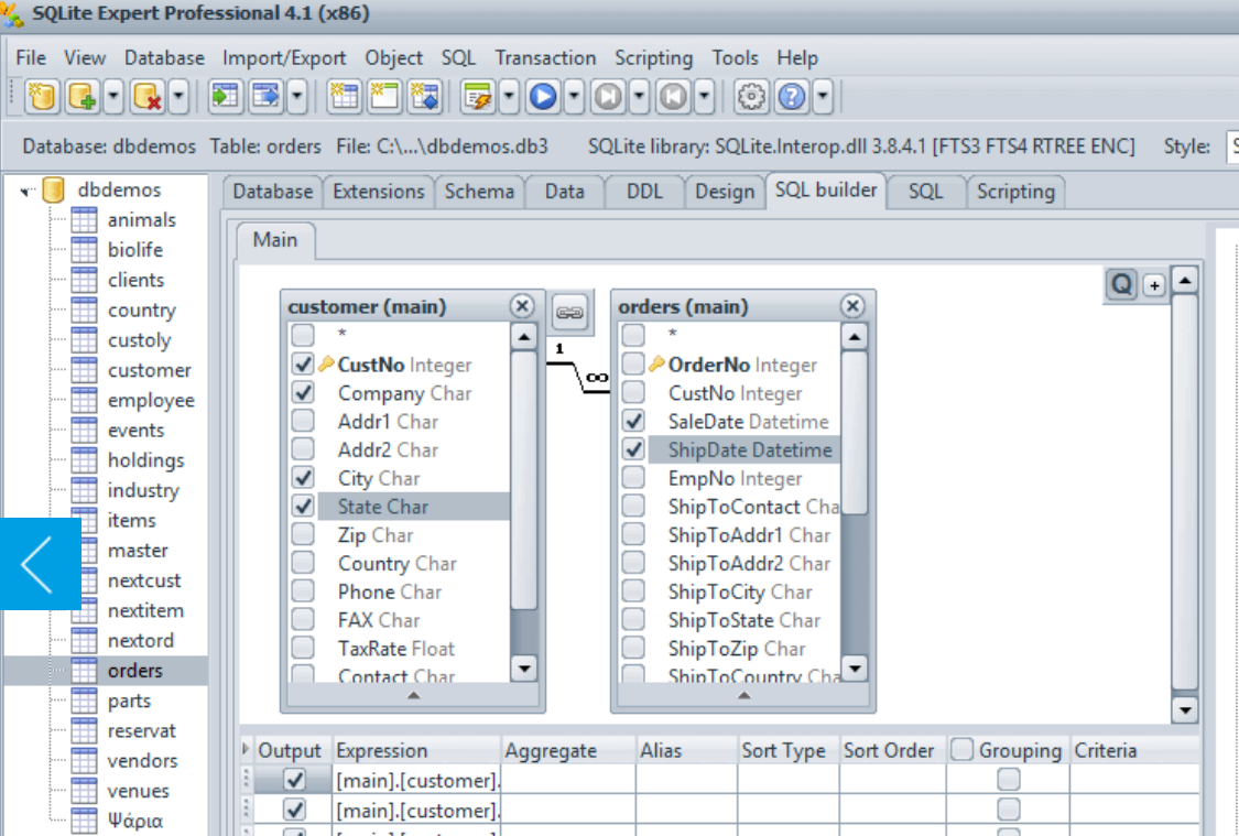 SQLite Expert Personal screenshot