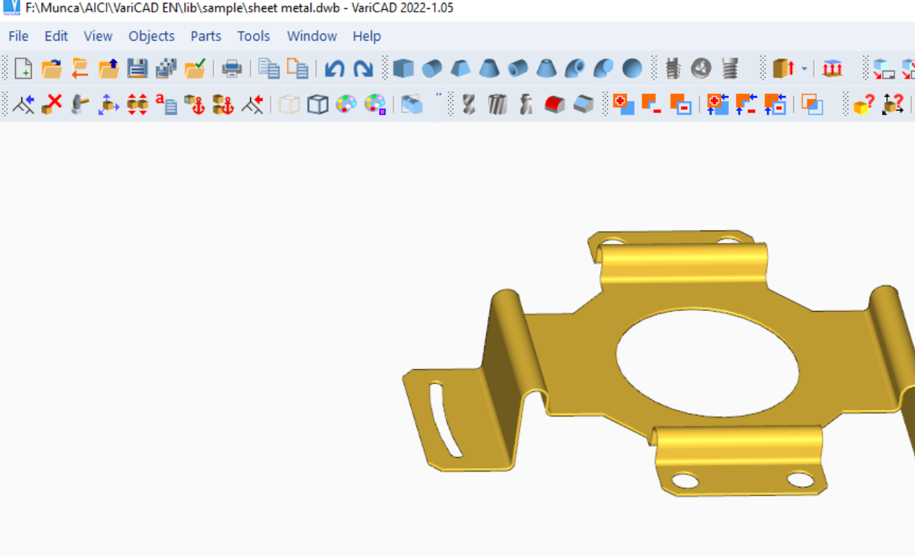 VariCAD Viewer screenshot